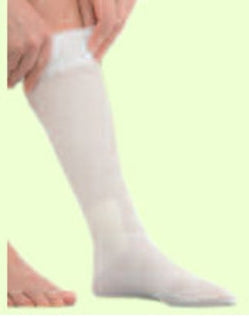 JOBST UlcerCARE - Compression Stocking Liner Knee High X-Large White Closed Toe - 114503
