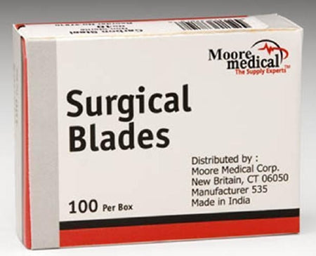 McKesson McKesson Surgical Blade Stainless Steel Size 15 NonSterile Disposable - SS #15 NS