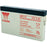 Monet Medical Sealed Lead Acid Battery Pack 12V Rechargeable 1 Pack - NP2-12R1