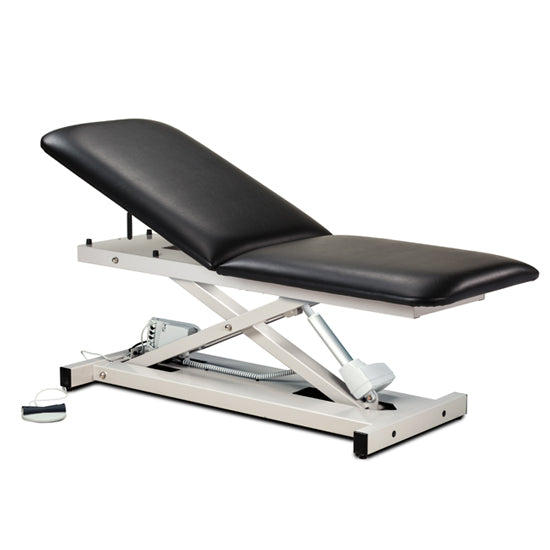 Clinton Industries TABLE, OPEN BASE PWR W/ADJ BACK REST RBLU - 80200-3RB