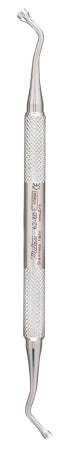 Miltex Miltex Bone Compactor 3 / 4 mm Stainless Steel, Serrated Tip, Bent Angle, Double End - 62-60