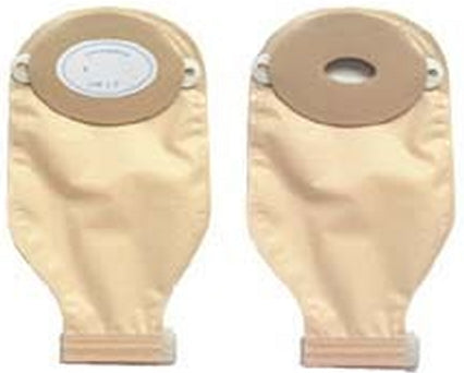 Nu-Flex - Ostomy Pouch Two-Piece System 11 Inch Length Drainable Deep Convex, Trim to Fit - 7554-DC