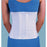 Frank Stubbs Co Inc Support Criss-Cross Back Elastic White Size Large Each - F003675