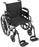 Drive Medical Viper Plus GT Lightweight Wheelchair Dual Axle Desk Length Arm Flip Back, Padded, Removable Arm Style Mag Wheel Black 18 Inch Seat Width 300 lbs. Weight Capacity - PLA418FBDAARAD-ELR