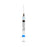 Sol-Care - Syringe with Hypodermic Needle 3 mL 22 Gauge 1-1/2 Inch Regular Wall Retractable Safety Needle - 100076IM