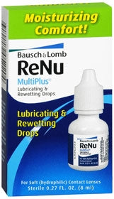 Bausch & Lomb Bausch + Lomb re'nu MultiPlus Contact Lens Solution 0.27 oz. Solution - 10119005220