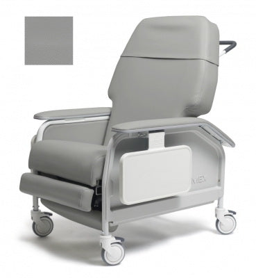 Graham-Field Lumex Extra-Wide Clinical Care Recliner Dove Four Tente Swivel Caster, Three Locking Caster Four Tente Swivel Caster, Three Locking Caster - FR587W8567