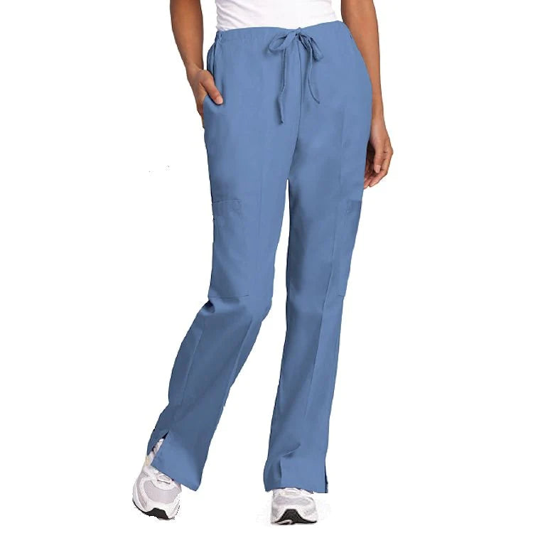 Fashion Seal Uniforms - Scrub Pants Cargo Small / Petite Cobalt Blue Unisex - 8045-S-PET