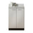 Clinton Industries - Base Cabinet with Sink Floor Standing Laminate No Drawers 2 Shelves Without Lock - 8024-0GR-1GR-022