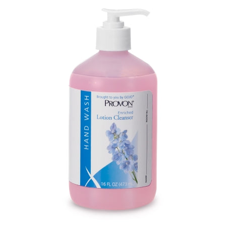GOJO Provon Soap Liquid 16 oz. Pump Bottle Floral Scent - 2313-12