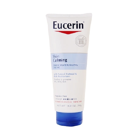 BSN Jobst Eucerin Skin Calming Hand and Body Moisturizer 14 oz. Tube Unscented Cream - 72140636289