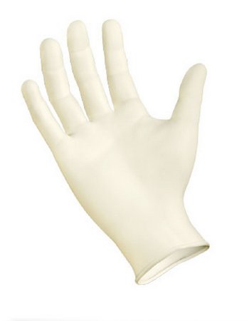 NovaPlus - Exam Glove X-Small NonSterile Latex Fully Textured White Not Chemo Approved - Sempermed Usa - VPM101