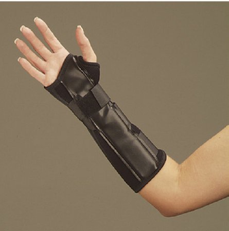 Deroyal - Wrist / Forearm Brace DeRoyal Foam / Tricot Liner Right Hand Black Pediatric Size - BF5002-01