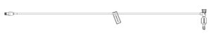 ICU Medical Extension Set 5 Inch Tubing 1 Port 0.4 mL Priming Volume DEHP-Free - 1205328