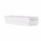 Akro-Mils - Shelf Bin White Industrial Grade Polymers 4 X 6-5/8 X 17-7/8 Inch - 30138WHITE