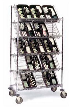 Intermetro Industries - Tote Storage Cart 18 X 36 Inch - DC35EC