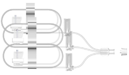 EMED Technologies SAF-Q Subcutaneous Infusion Set 27 Gauge 9 mm 36 Inch Tubing Without Port - SAF-Q-209-G27