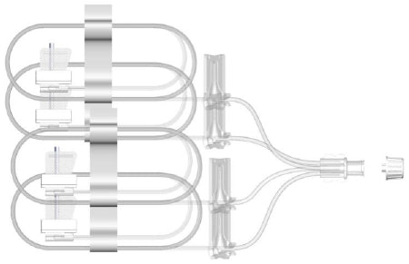 EMED Technologies SAF-Q Subcutaneous Infusion Set 27 Gauge 6 mm 36 Inch Tubing Without Port - SAF-Q-206-G27