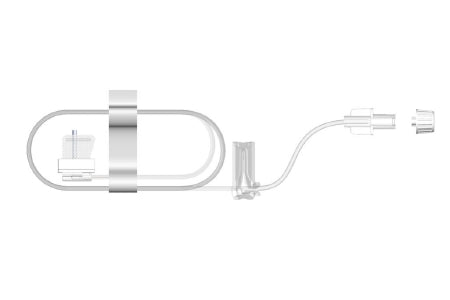 EMED Technologies Sub-Q Subcutaneous Infusion Set 24 Gauge 9 mm 36 Inch Tubing Without Port - SUB-109-G24