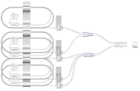 EMED Technologies Sub-Q Subcutaneous Infusion Set 27 Gauge 9 mm 36 Inch Tubing Without Port - SUB-260