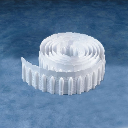 Apothecary Products MOLD, SUPPOSITORY TORPEDO SHAPED DISP WHT 2.9ML 800CNT - 68771