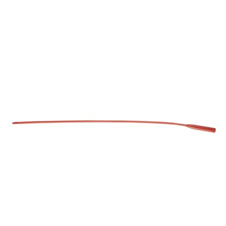 AMSure - Urethral Catheter Straight Tip Red Rubber 14 Fr. 16 Inch - AS44014