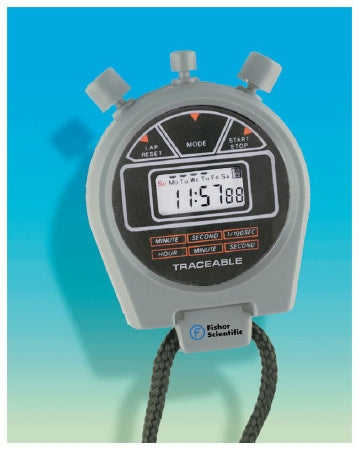 Fisher Scientific Traceable Digital Stopwatch Stopwatch 24 hr LCD - 1464919