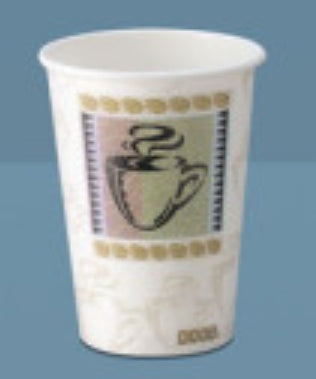 Lagasse Dixie PerfecTouch Drinking Cup 1 oz. Coffee Haze Print Paper Disposable - DIX5310DX