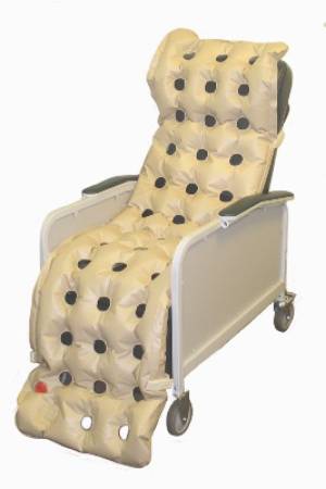 EHOB WAFFLE Geri-Chair / Recliner Cushion Waffle 21 W X 72 D X 3 H Inch Air Cells - 207GDCP