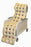EHOB WAFFLE Geri-Chair / Recliner Cushion Waffle 21 W X 72 D X 3 H Inch Air Cells - 207GDCP