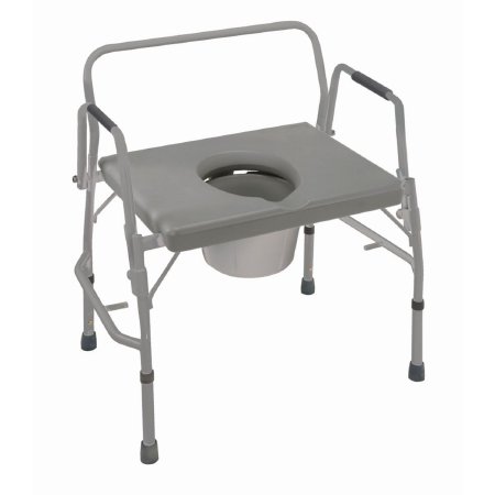Patterson Medical Supply Briggs Heavy Duty Commode Chair Steel Frame - 565770