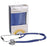 McKesson Brand - Aneroid Sphygmomanometer Combo Kit Pocket Style Hand Held Size 11 Nylon Cuff 22 Inch Stethoscope Tube Sprague Rappaport Stethoscope - 01-768-641-11ARBGM