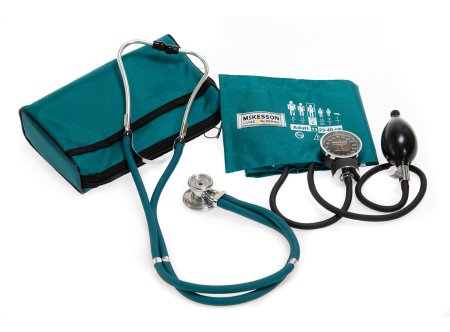 McKesson McKesson LUMEON Aneroid Sphygmomanometer/Sprague Kit Adult Arm - 01-768-641-11ABKG