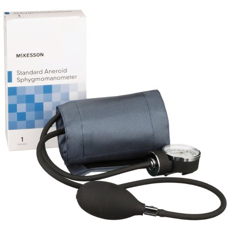 McKesson Brand - Aneroid Sphygmomanometer Unit 2-Tubes Adult Medium Cuff - 01-775-11ANGM