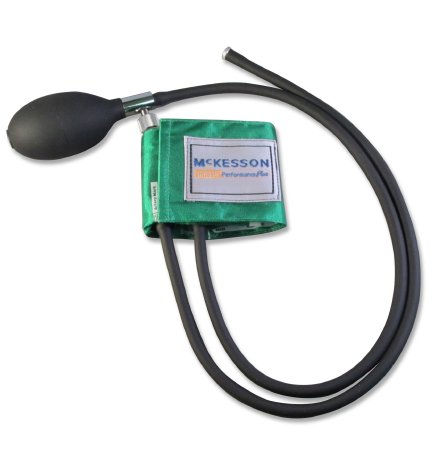 McKesson McKesson LUMEON Blood Pressure Cuff, 2 Tube with Inflation Kit Child Arm X-Small 13.9 - 19.5 cm Nylon - 01-865-9CGRG