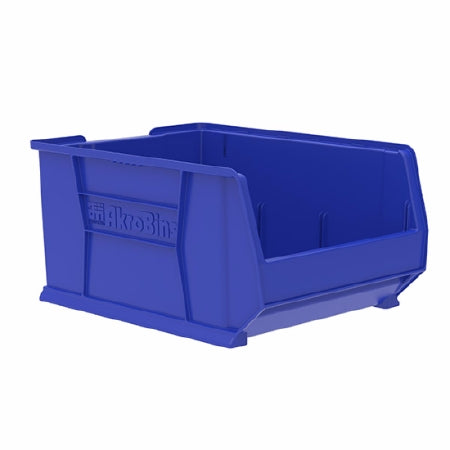 Akro-Mils Super-Size AkroBins Storage Bin Blue Industrial Grade Polymers 12 X 18-1/4 X 23-7/8 Inch - 30289BLUE
