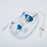 Selec-3 EMS - Primary IV Administration Set with Extension Set 10, 15, 60 Drops / mL Drip Rate 82 Inch Tubing 2 Ports - B32-102