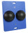 CanDo Balance Board - Lower Body Balance Trainer Advanced Beveled Bottom Rocker - 10-1102