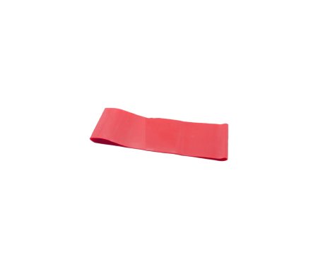 CanDo Low Powder - Exercise Resistance Band Loop Red 3 X 10 Inch Light Resistance - 10-5252