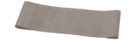 Fabrication Enterprises CanDo Low Powder Exercise Resistance Band Loop Silver 3 X 10 Inch 2X-Heavy Resistance - 1226030