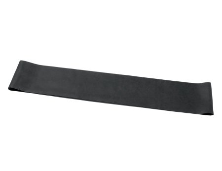 Fabrication Enterprises CanDo Low Powder Exercise Resistance Band Loop Black 15 Inch Length X-Heavy Resistance - 1229317