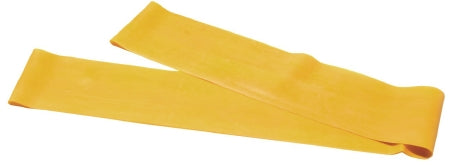 Fabrication Enterprises CanDo Exercise Resistance Band Loop Yellow 30 Inch Length X-Light Resistance - 1238813
