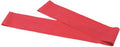 Fabrication Enterprises CanDo Exercise Resistance Band Loop Red 30 Inch Length Light Resistance - 1239179