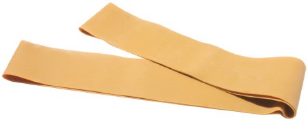 Fabrication Enterprises CanDo Exercise Resistance Band Loop Gold 30 Inch Length 3X-Heavy Resistance - 1241005