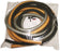 Fabrication Enterprises CanDo Low Powder PEP Pack Exercise Resistance Tubing Set Black / Silver / Gold 6 Foot Length X-Heavy to 3X-Heavy Resistance - 1272781
