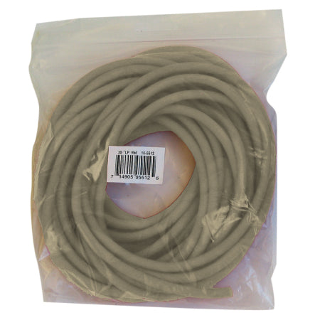 CanDo Low Powder - Exercise Resistance Tubing Tan 25 Foot Length 2X-Light Resistance - 10-5510