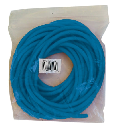 Fabrication Enterprises CanDo Low Powder Exercise Resistance Tubing Blue 25 Foot Length Heavy Resistance - 1320261