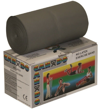 Patterson Medical Supply CanDo Exercise Resistance Band Silver 6 Yard 2X-Heavy Resistance - 92542206