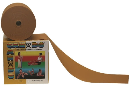 CanDo - Exercise Resistance Band Gold 5 Inch X 50 Yard 3X-Heavy Resistance - 10-5627