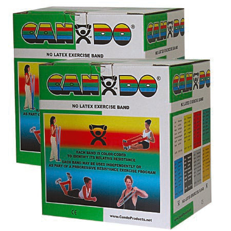 CanDo - Exercise Resistance Band Green 5 Inch X 50 Yard Medium Resistance - 10-5653